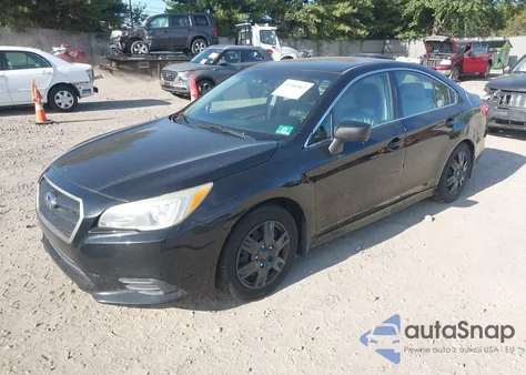 2015 Subaru Legacy 2.5I из США, поврежденный, VIN 4S3BNAA65F3002644